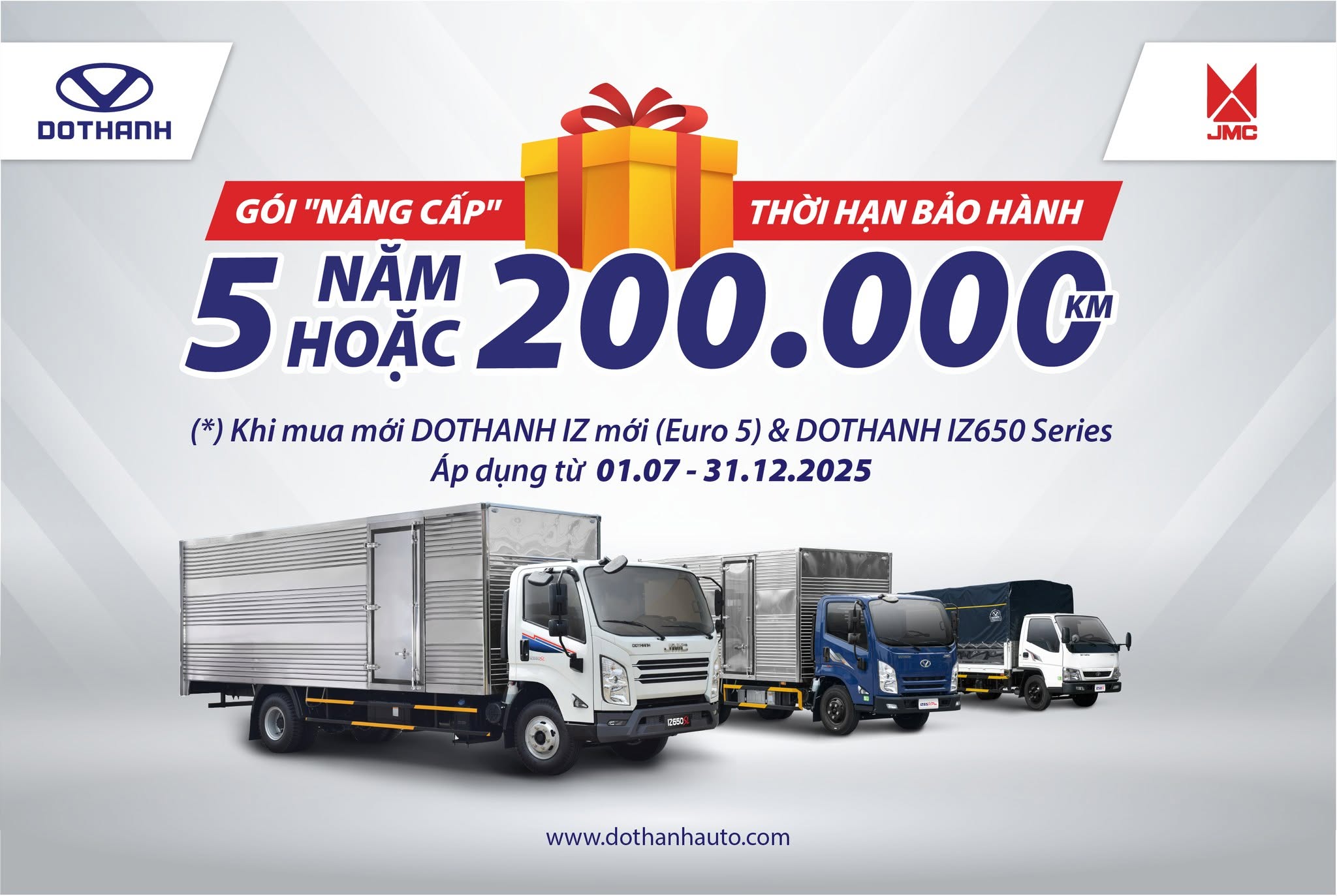 NÂNG CẤP BẢO HÀNH 5 NĂM