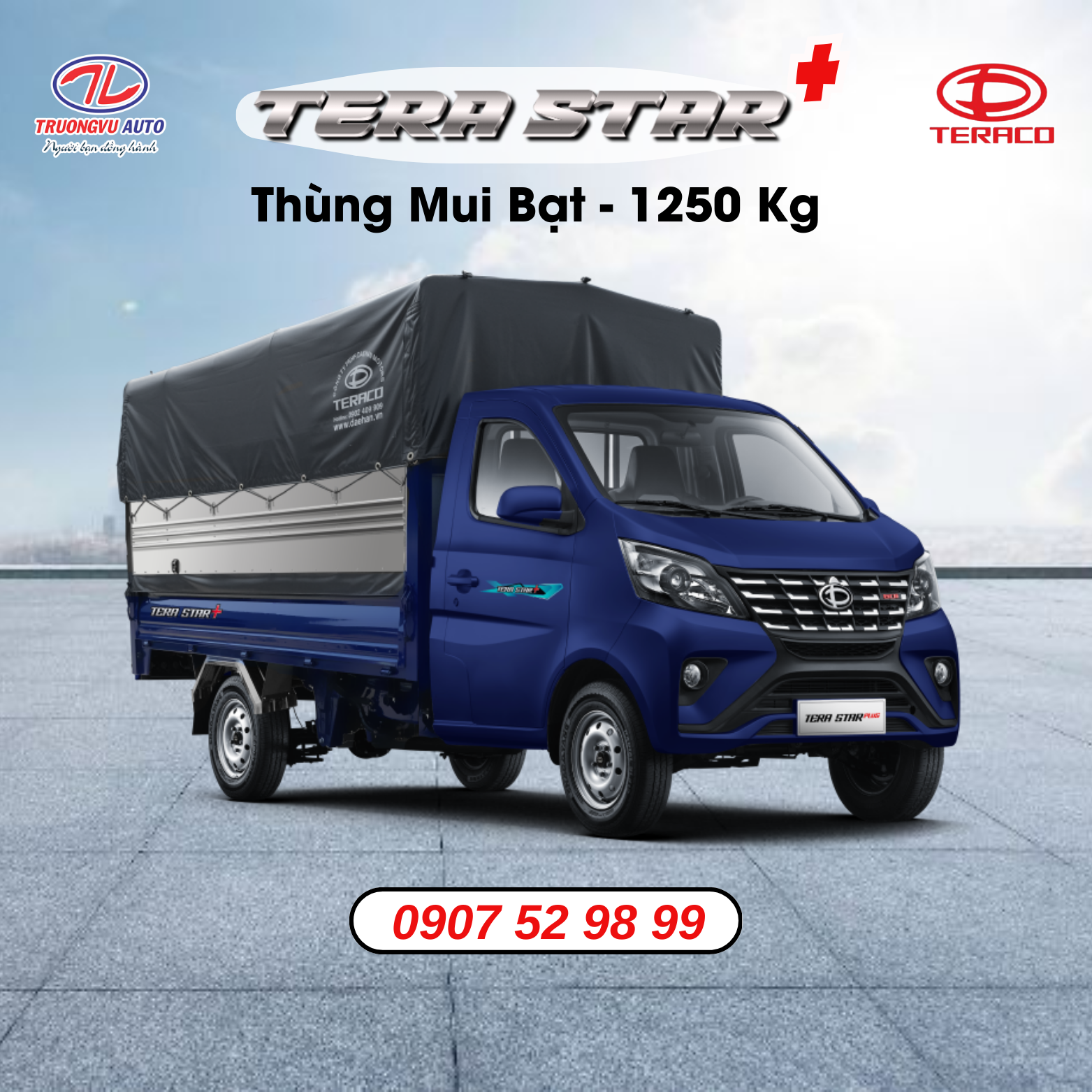 TERA STAR PLUS THÙNG MUI BẠT