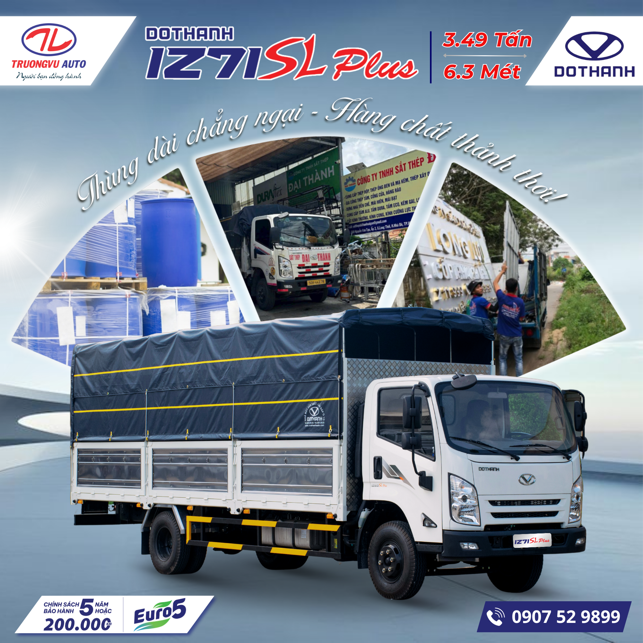 DOTHANH IZ71SL THÙNG MUI BẠT