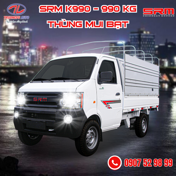 SRM K990 THÙNG MUI BẠT