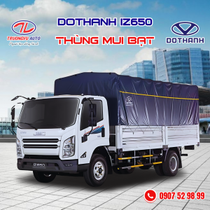 ĐÔ THÀNH IZ650 THÙNG MUI BẠT