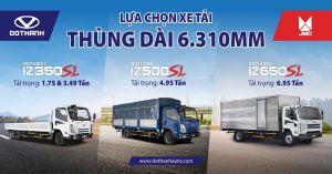 XE TẢI THÙNG DÀI 6.310MM