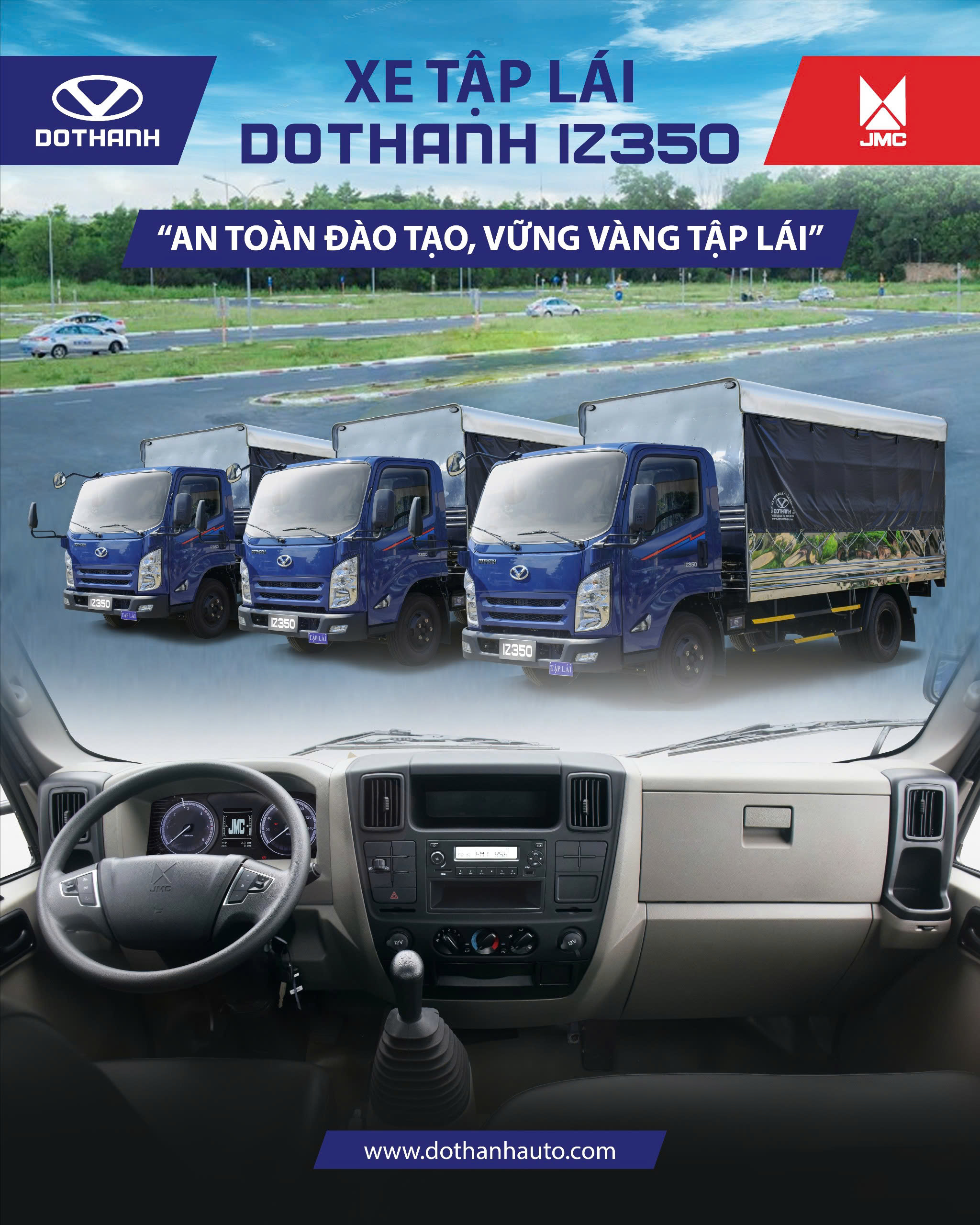 XE TẬP LÁI DOTHANH IZ350