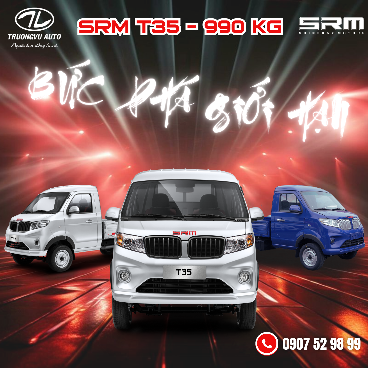 SRM T35 THÙNG LỬNG