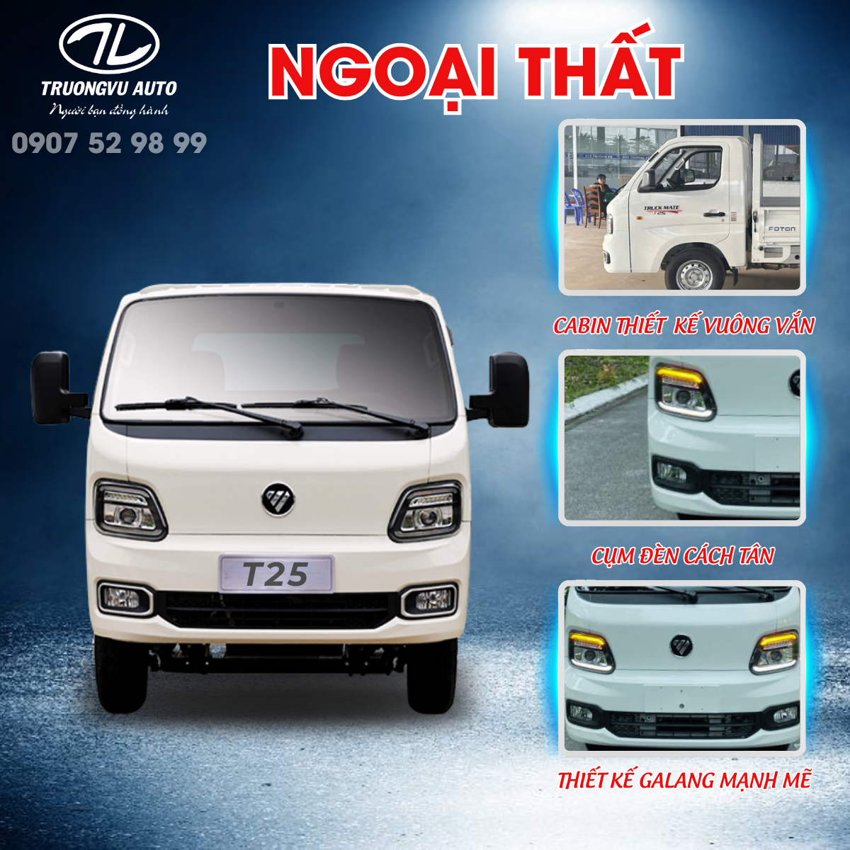 NGOẠI THẤT FOTON T25