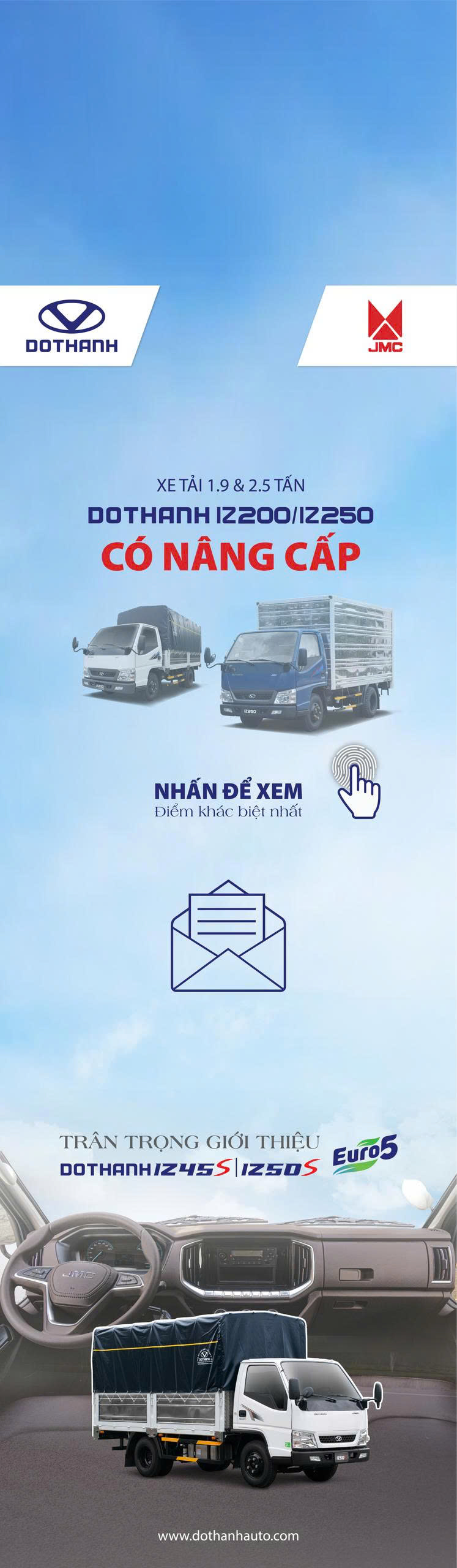 NÂNG CẤP DOTHANH IZ200|IZ250 2025