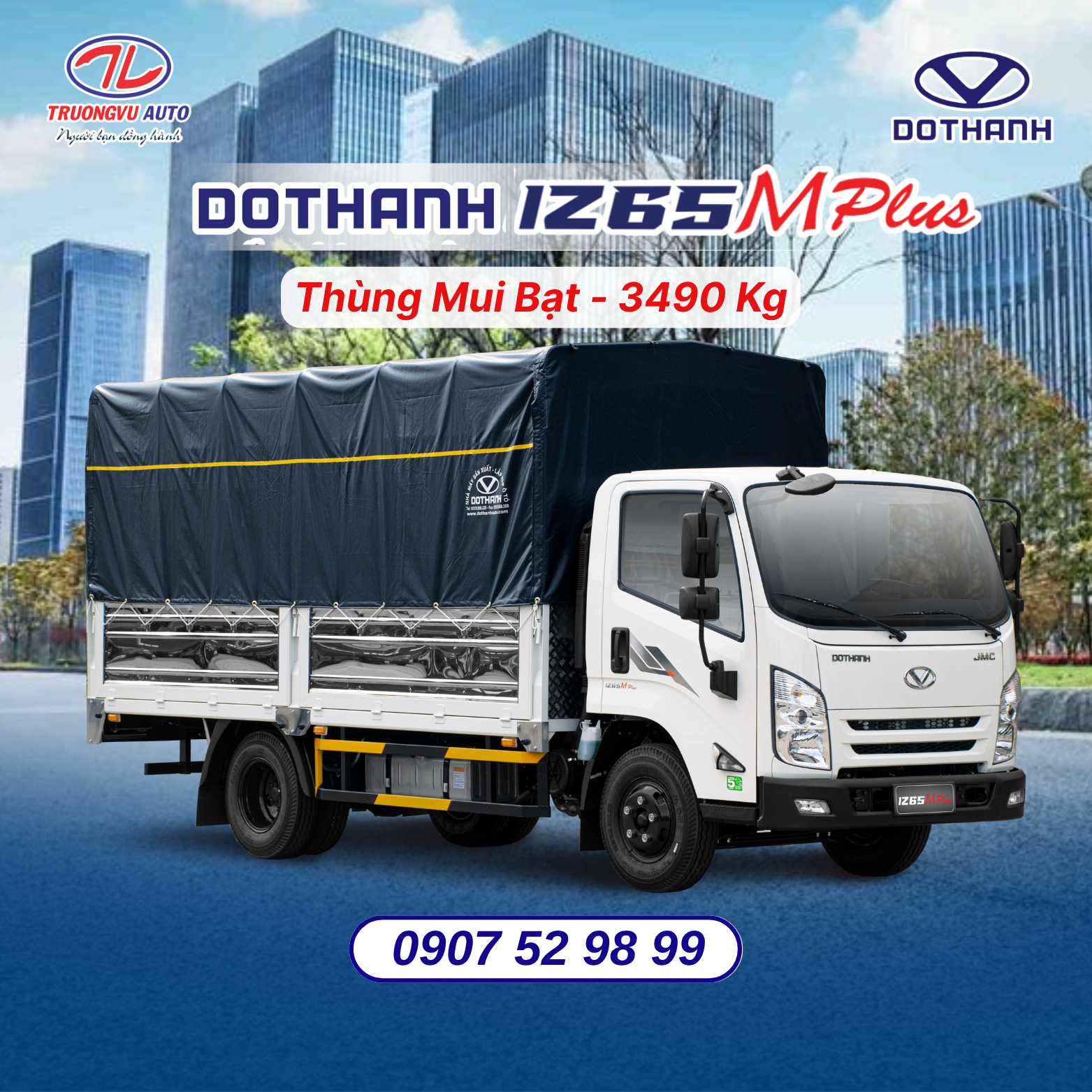 DOTHANH IZ65M PLUS THÙNG MUI BẠT