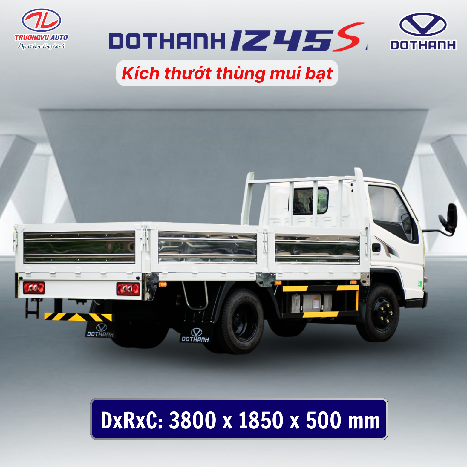 KÍCH THƯỚT THÙNG LỬNG