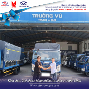 BÀN GIAO XE TẢI DOTHANH THÁNG 7