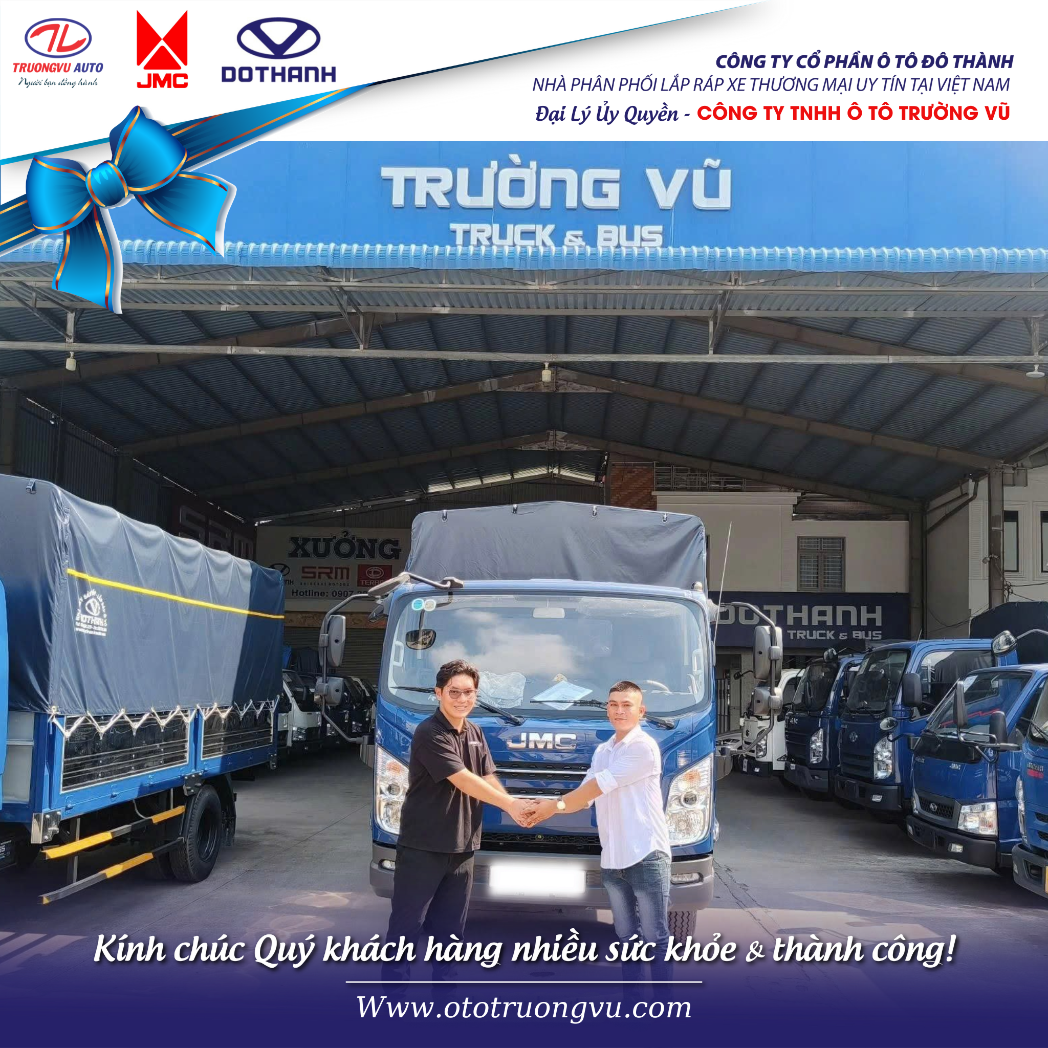 BÀN GIAO XE TẢI DOTHANH THÁNG 7