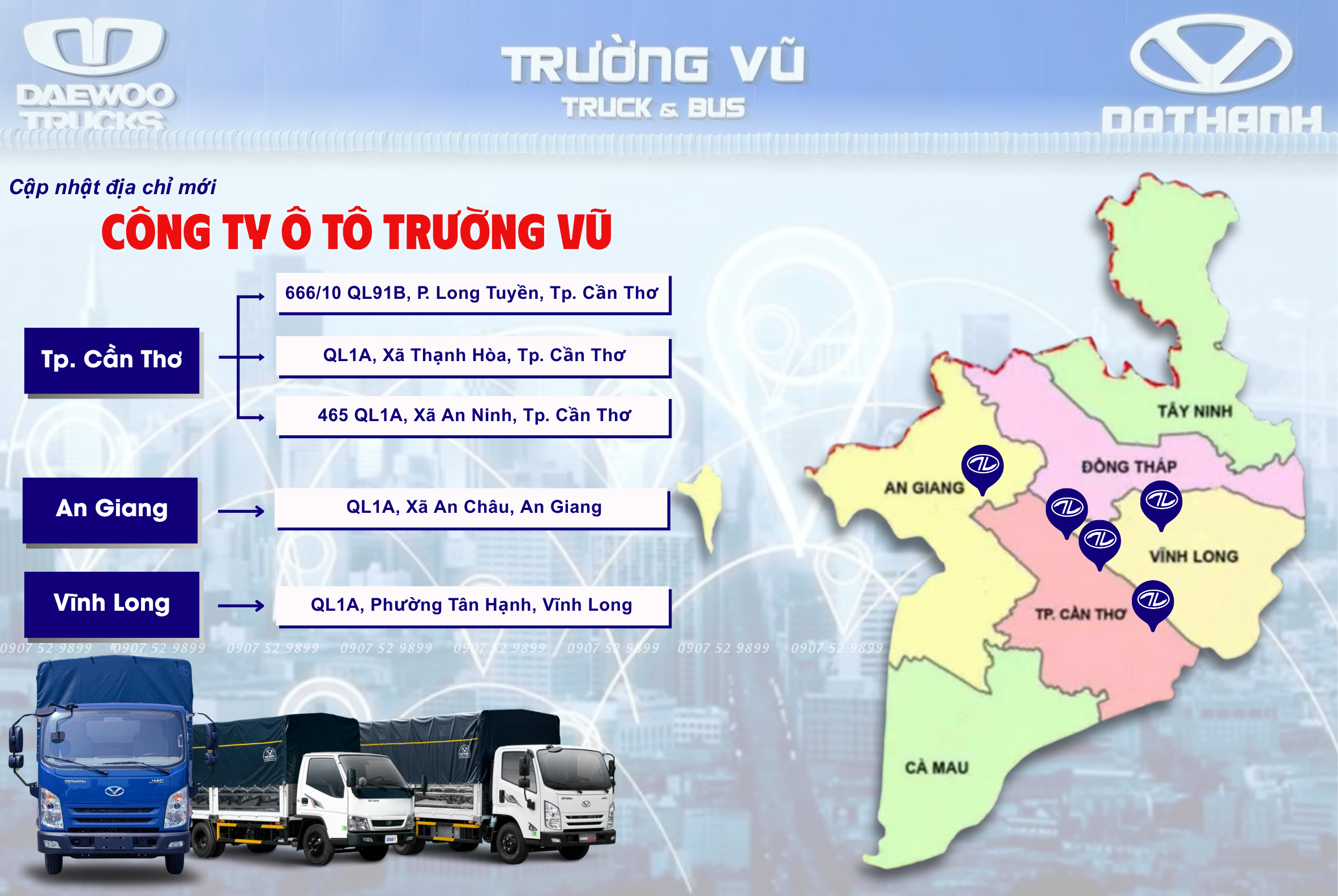 Địa Chỉ Ô Tô Trường Vũ Sau Sáp Nhập