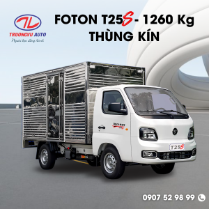 FOTON T25S THÙNG KÍN