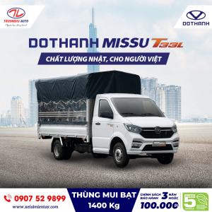 MISSU T33L THÙNG MUI BẠT