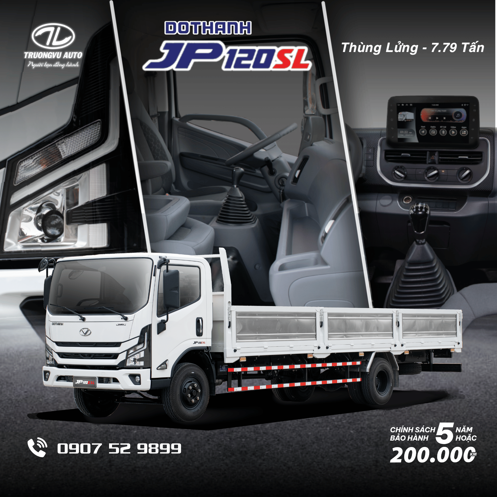 DOTHANH JP120SL THÙNG LỬNG