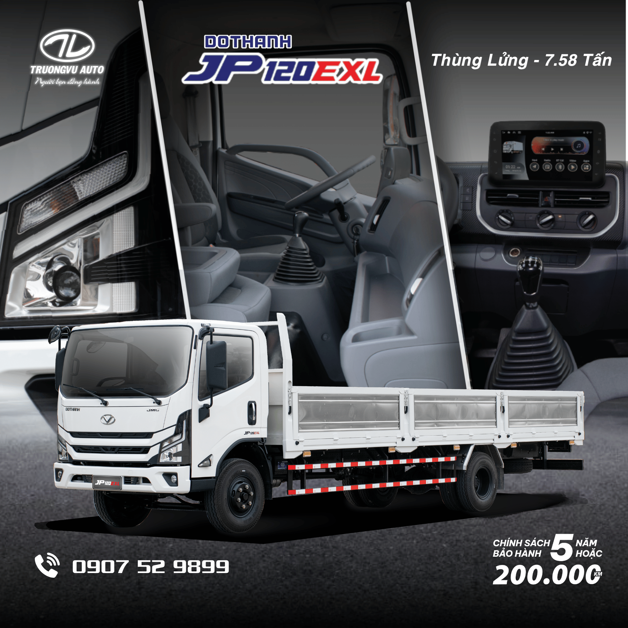 DOTHANH JP120EXL THÙNG LỬNG
