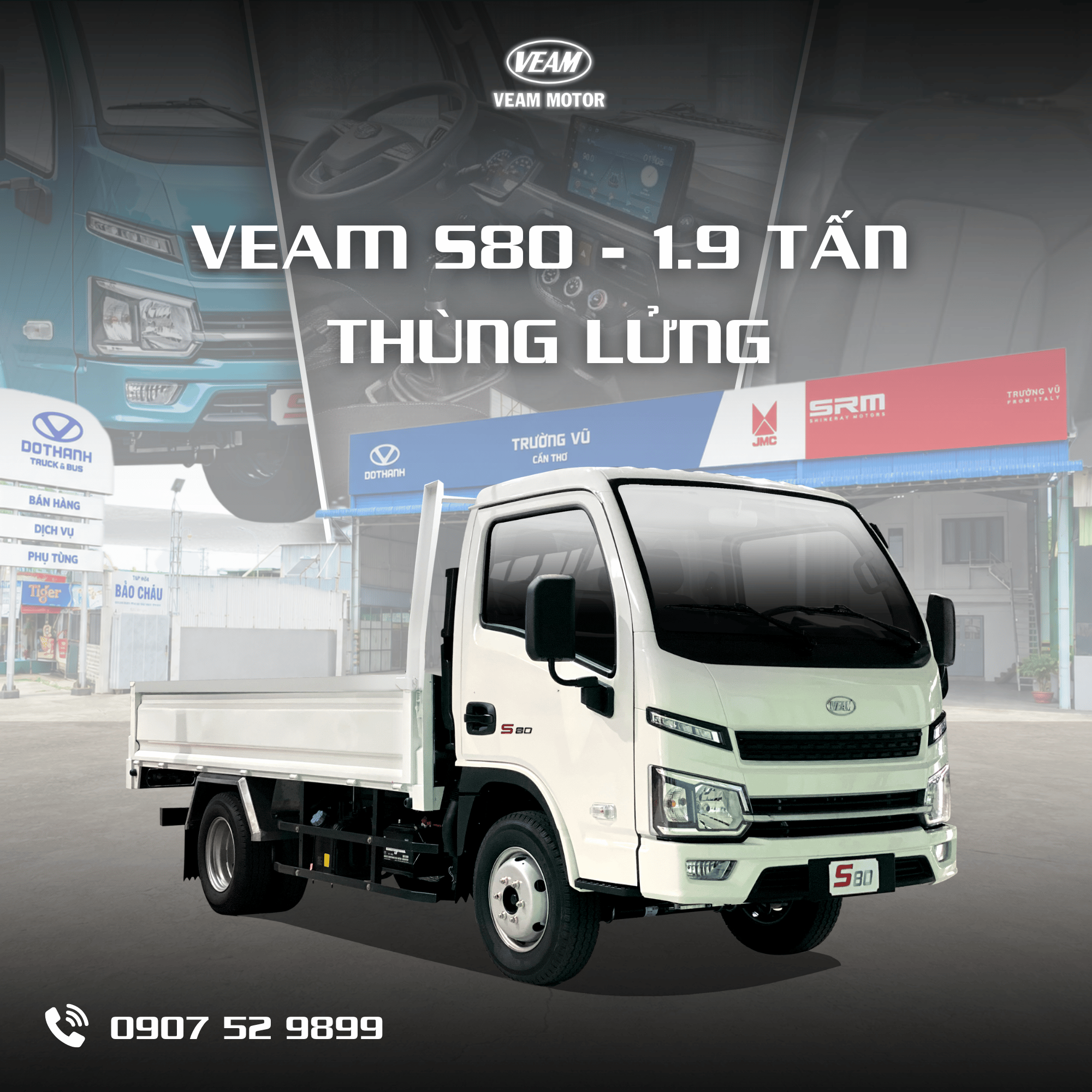 VEAM S80 THÙNG LỬNG